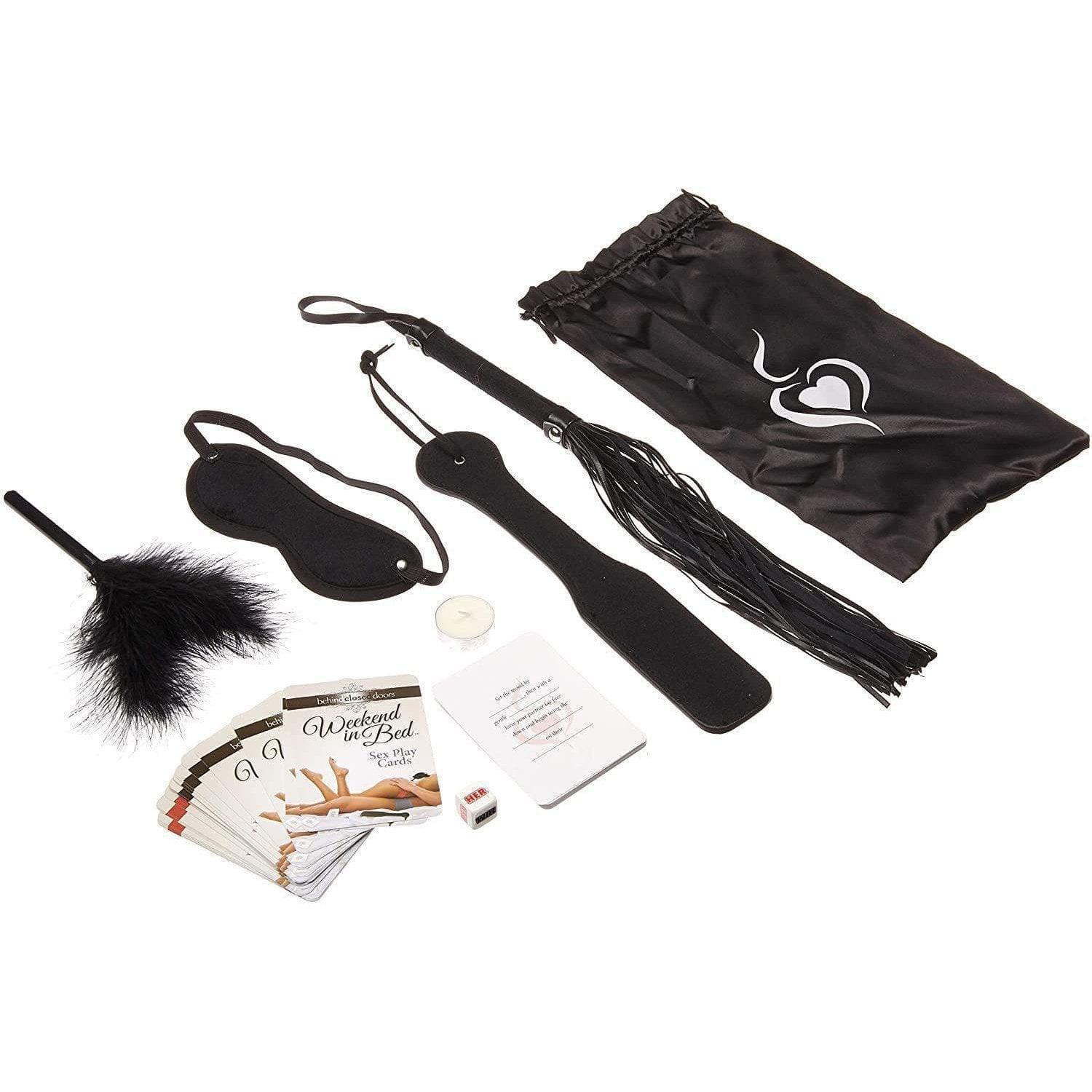 Behind Closed Doors Weekend In Bed Couples Foreplay and Sex Game Kit - Romantic Blessings
