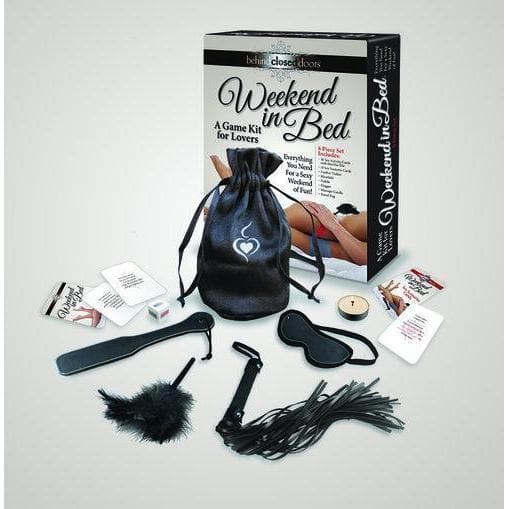 Behind Closed Doors Weekend In Bed Couples Foreplay and Sex Game Kit - Romantic Blessings