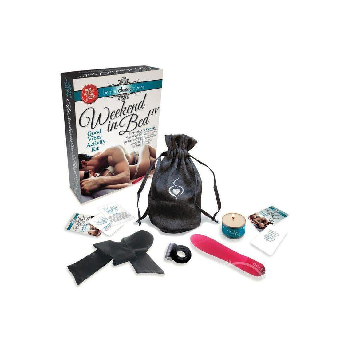 Behind Closed Doors Weekend in Bed Good Vibes Activity Kit (set of 7) - Romantic Blessings