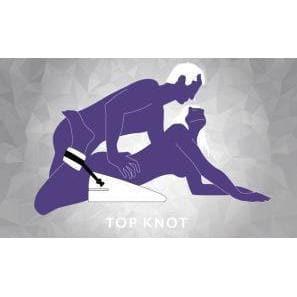 Liberator Black Label Wedge Couples Sex Position Aid with Cuffs & Restraint Attachments - Romantic Blessings