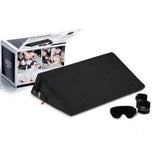 Liberator Black Label Wedge Couples Sex Position Aid with Cuffs & Restraint Attachments - Romantic Blessings