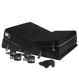 Liberator Black Label Wedge/Ramp Combo Couples Sex Position Aid Regular with Cuffs & Restraint Attachments - Romantic Blessings