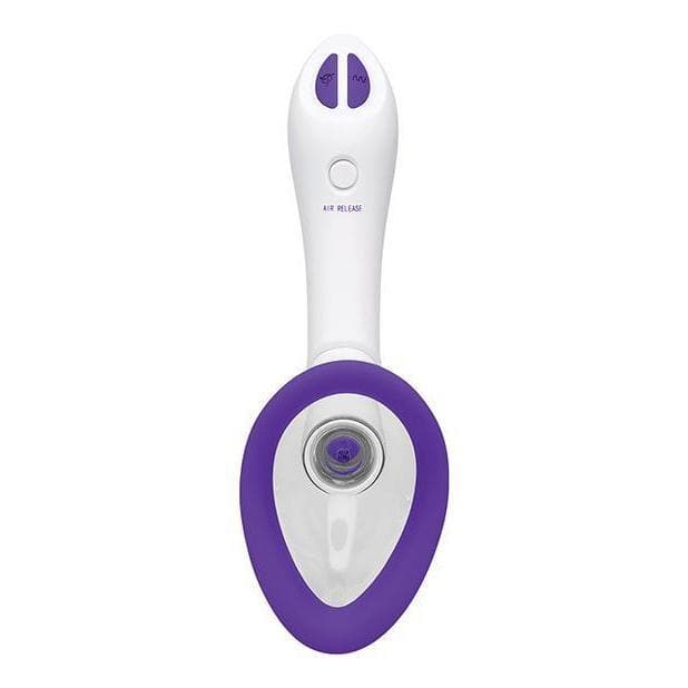 Bloom Intimate Automatic Vibrating Labia and Clitoris Pump with 49 Sensations - Romantic Blessings