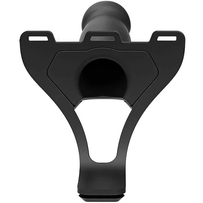 Body Extensions Silicone Strap-On Harness with Hollow Dildo 8 inch (2 Piece Kit) - Romantic Blessings