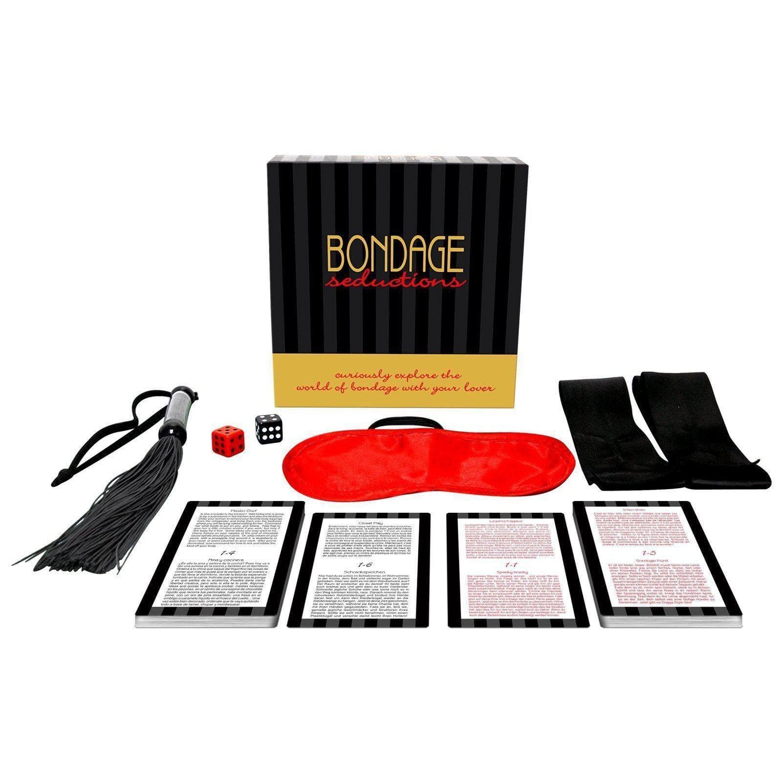 Bondage Seductions Couples Fun Exploration Sex Game - Romantic Blessings