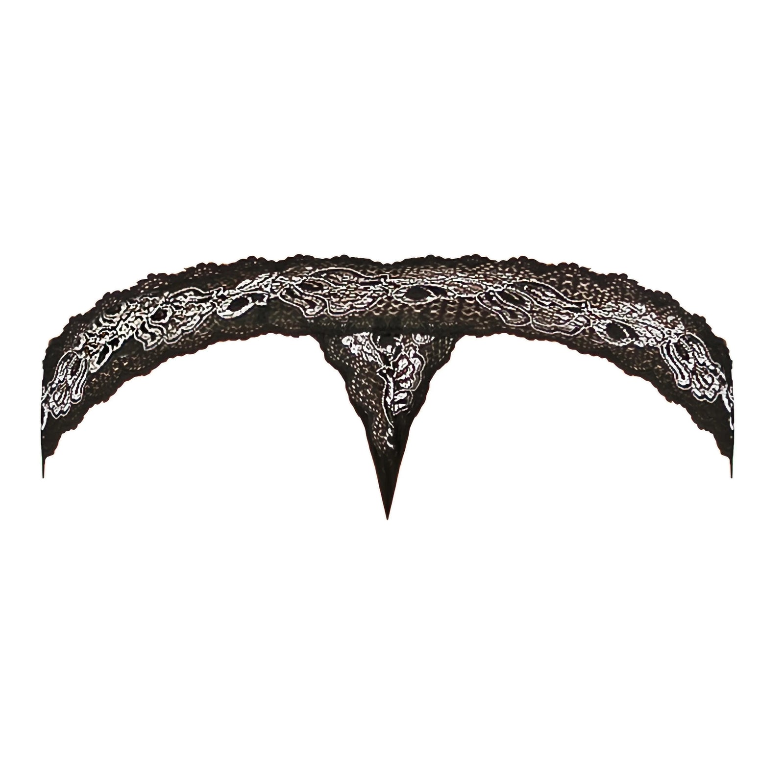 Magic Silk Booty Packs Cross-Dye Lace 3 Pack Black - Romantic Blessings