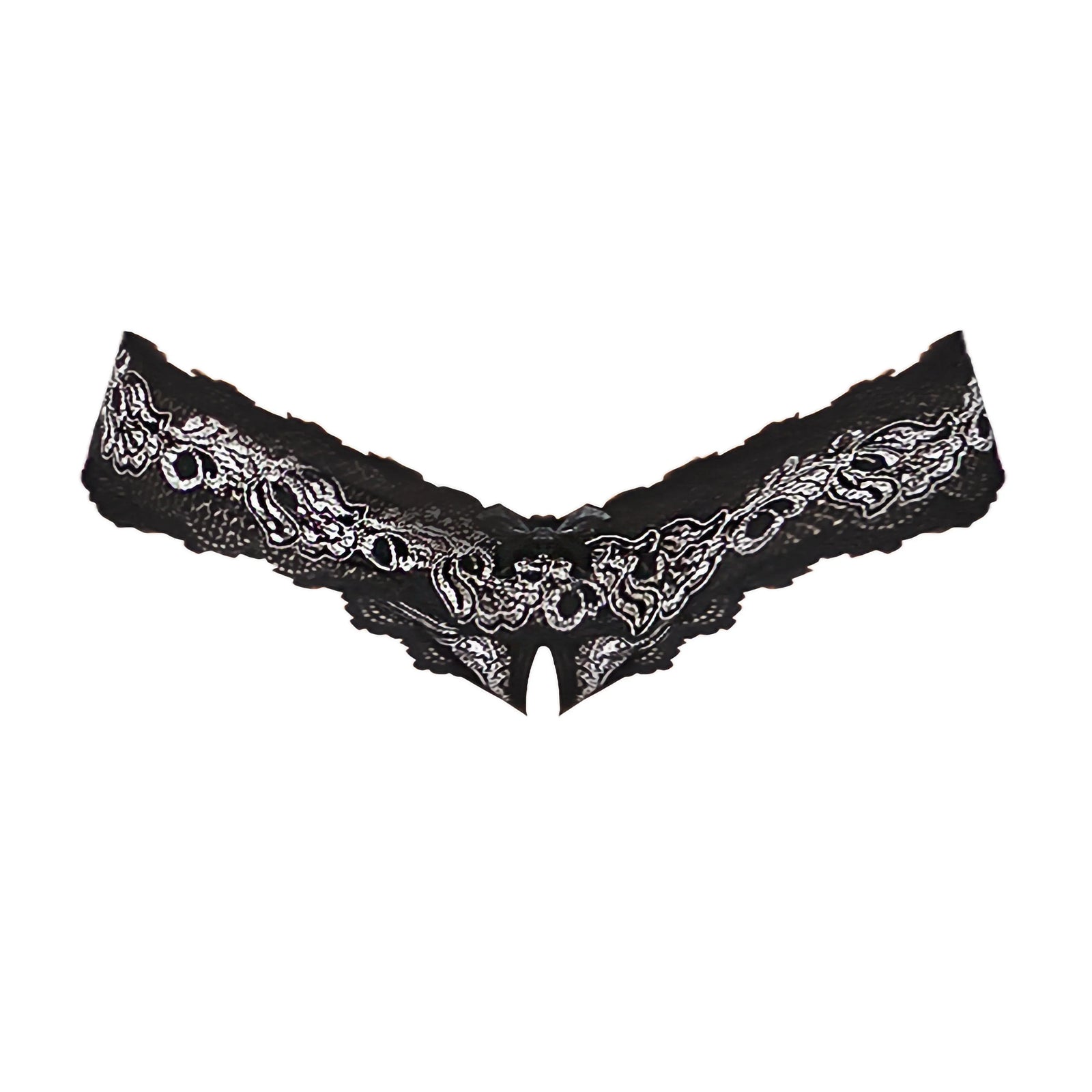 Magic Silk Booty Packs Cross-Dye Lace 3 Pack Black - Romantic Blessings