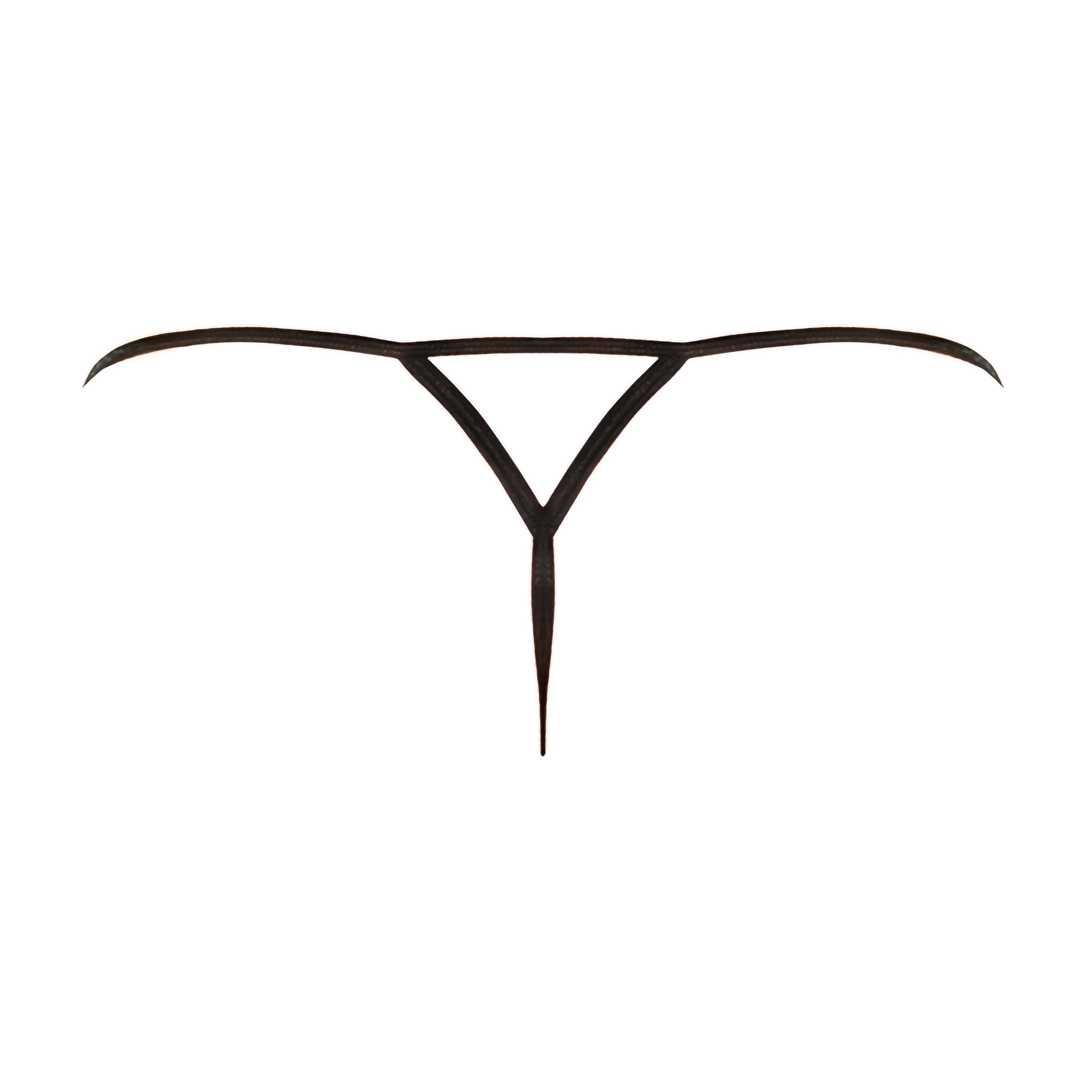 Magic Silk Booty Packs Lace Crotchless 3 Pack Black - Romantic Blessings