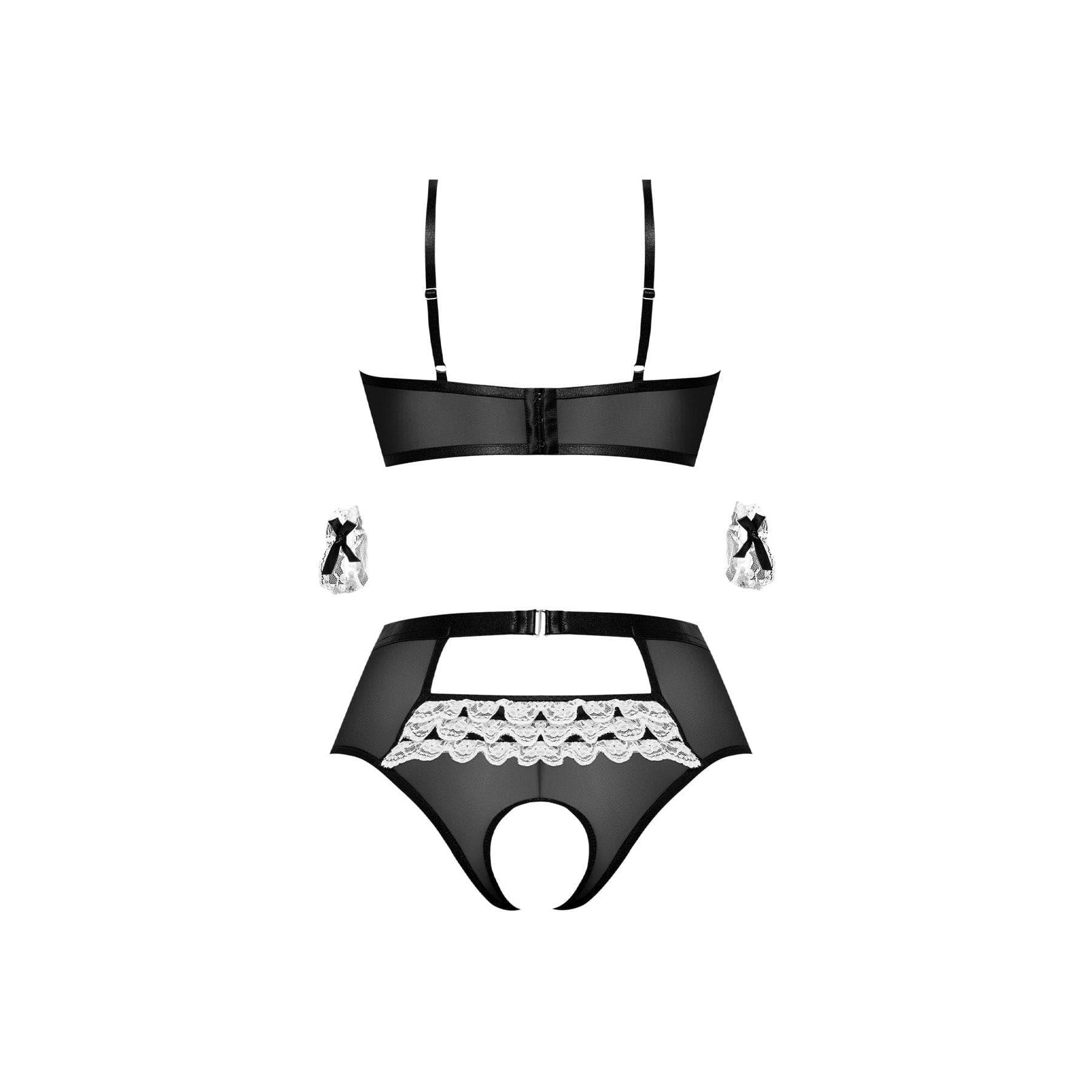 Magic Silk Dress Up Fancy Fluffer Costume Black - Romantic Blessings