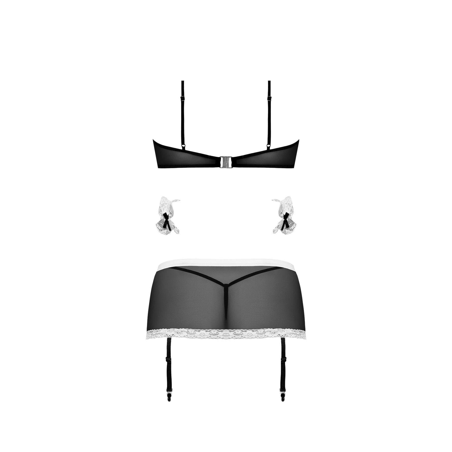 Magic Silk Maid 2 Please Costume Black - Romantic Blessings