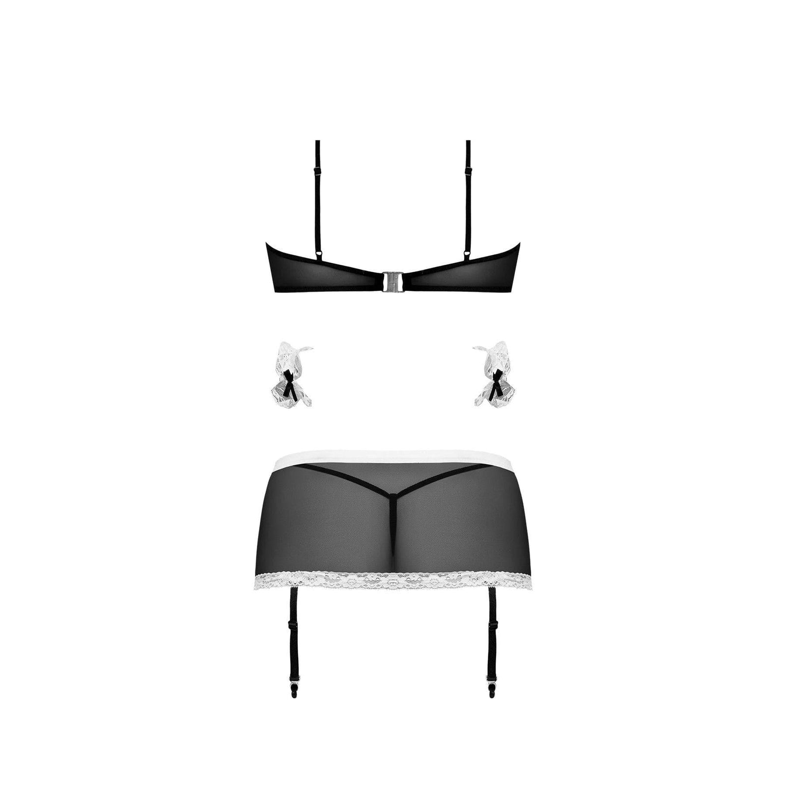 Magic Silk Maid 2 Please Costume Black - Romantic Blessings