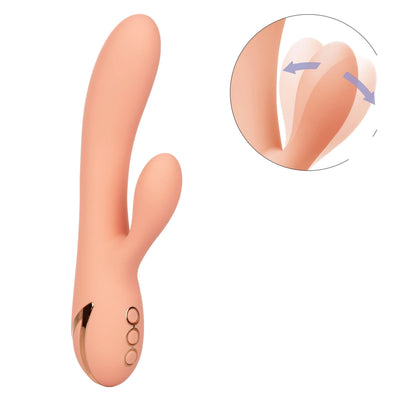California Dreaming Monterey Magic Silicone Rechargeable Rabbit Vibrator - Romantic Blessings