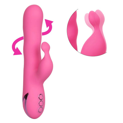 California Dreaming Santa Barbara Surfer Silicone Rechargeable Rabbit Vibrator - Romantic Blessings