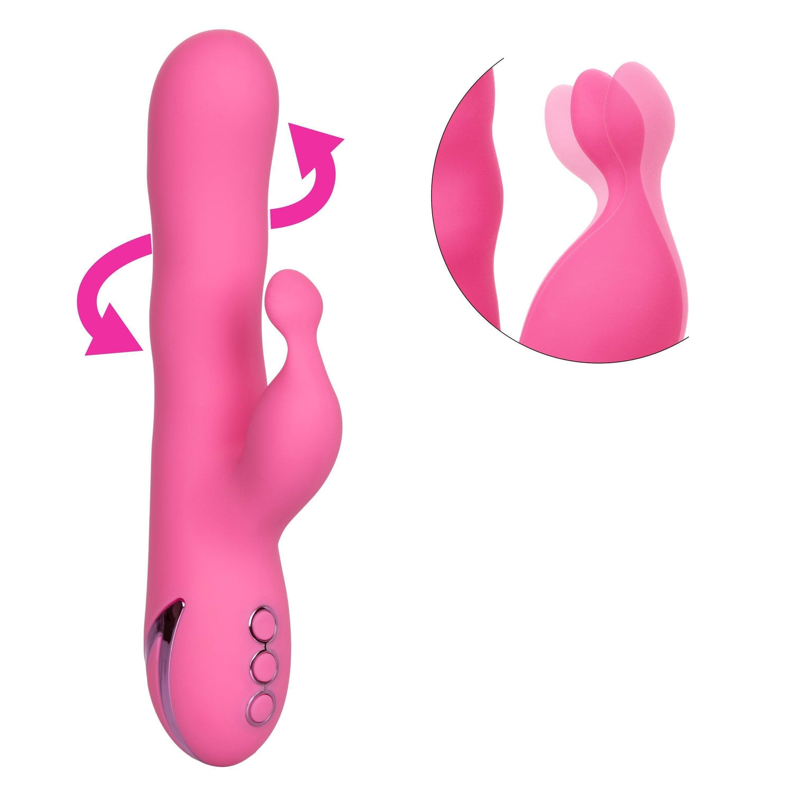California Dreaming Santa Barbara Surfer Silicone Rechargeable Rabbit Vibrator - Romantic Blessings