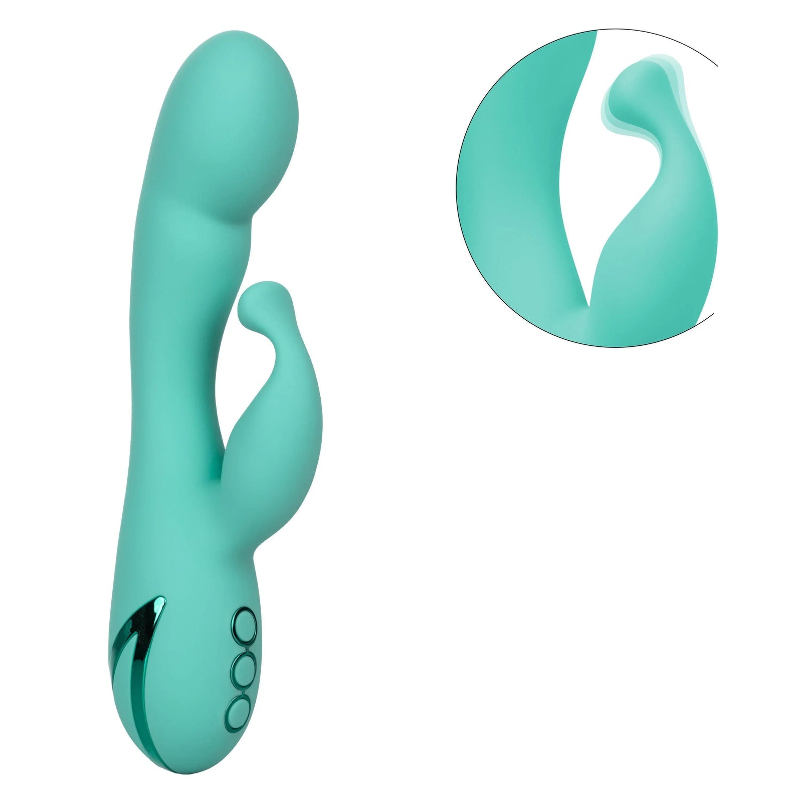 California Dreaming Tahoe Temptation Silicone Rechargeable Rabbit Vibrator - Romantic Blessings