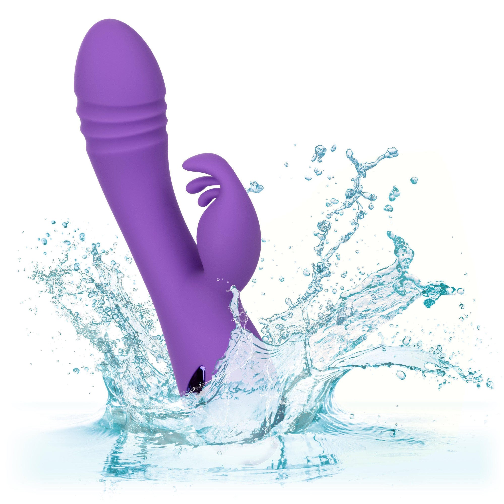 California Dreaming West Coast Wave Rider Silicone Rechargeable Rabbit Vibrator - Romantic Blessings