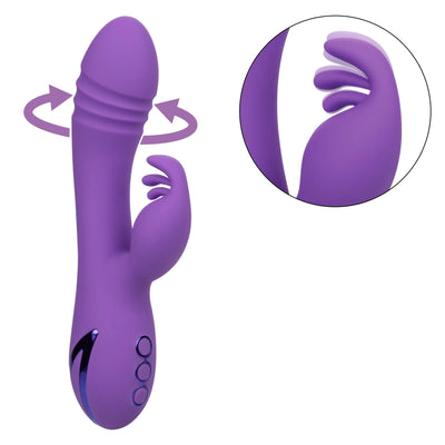 California Dreaming West Coast Wave Rider Silicone Rechargeable Rabbit Vibrator - Romantic Blessings