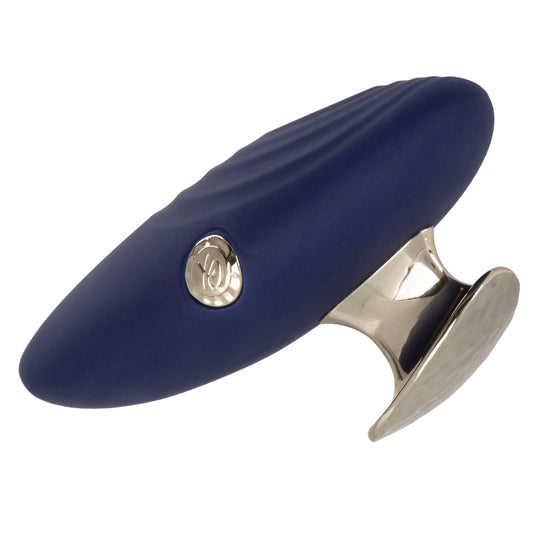 Chic Violet Silicone Rechargeable Hand Held Palm Massager - Romantic Blessings