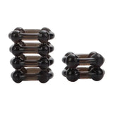 Colt Erection Enhancer Penis Rings 2 Pack 1 Tier and 4 Tier Ring Set - Romantic Blessings