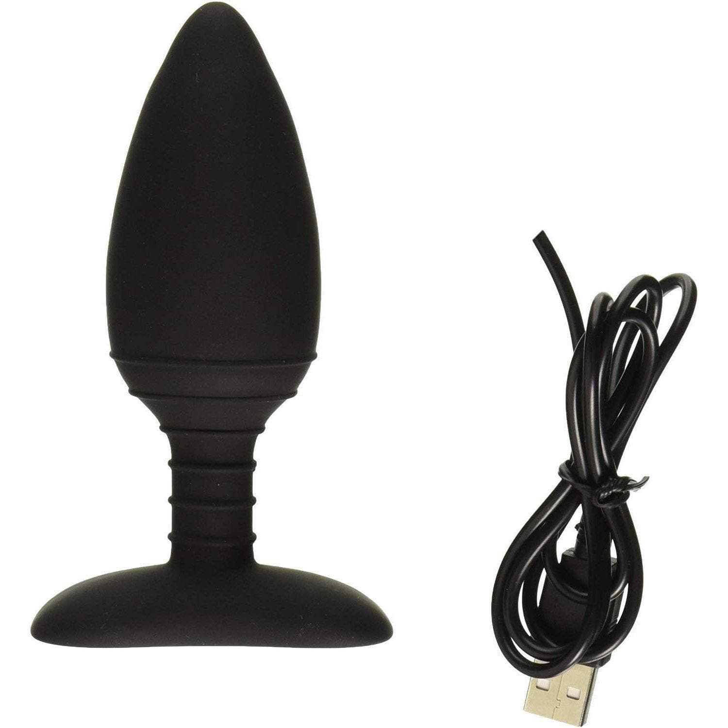 Commander Beginner's 3 Function Rechargeable Vibrating Heat Up Butt Plug - Romantic Blessings