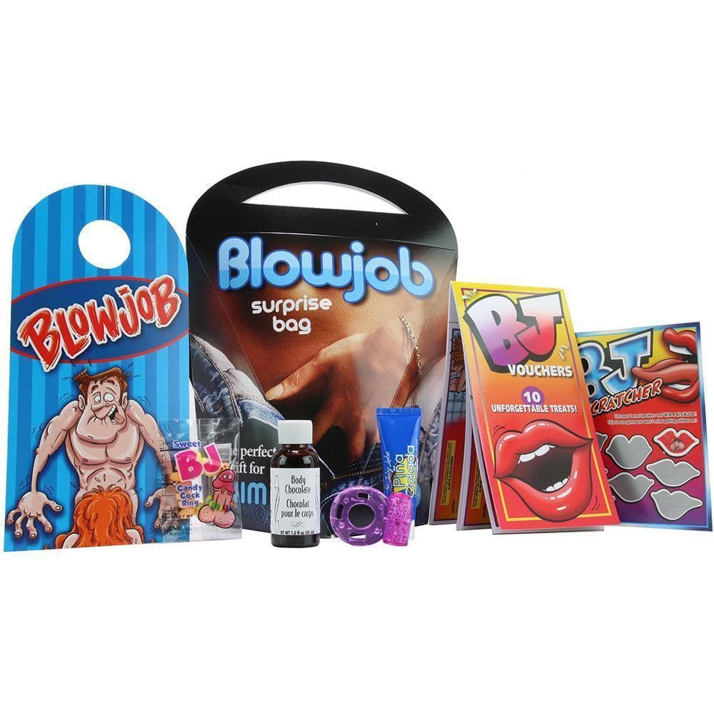 Couples Adult Blowjob Surprise Gift Bag For Him - Romantic Blessings