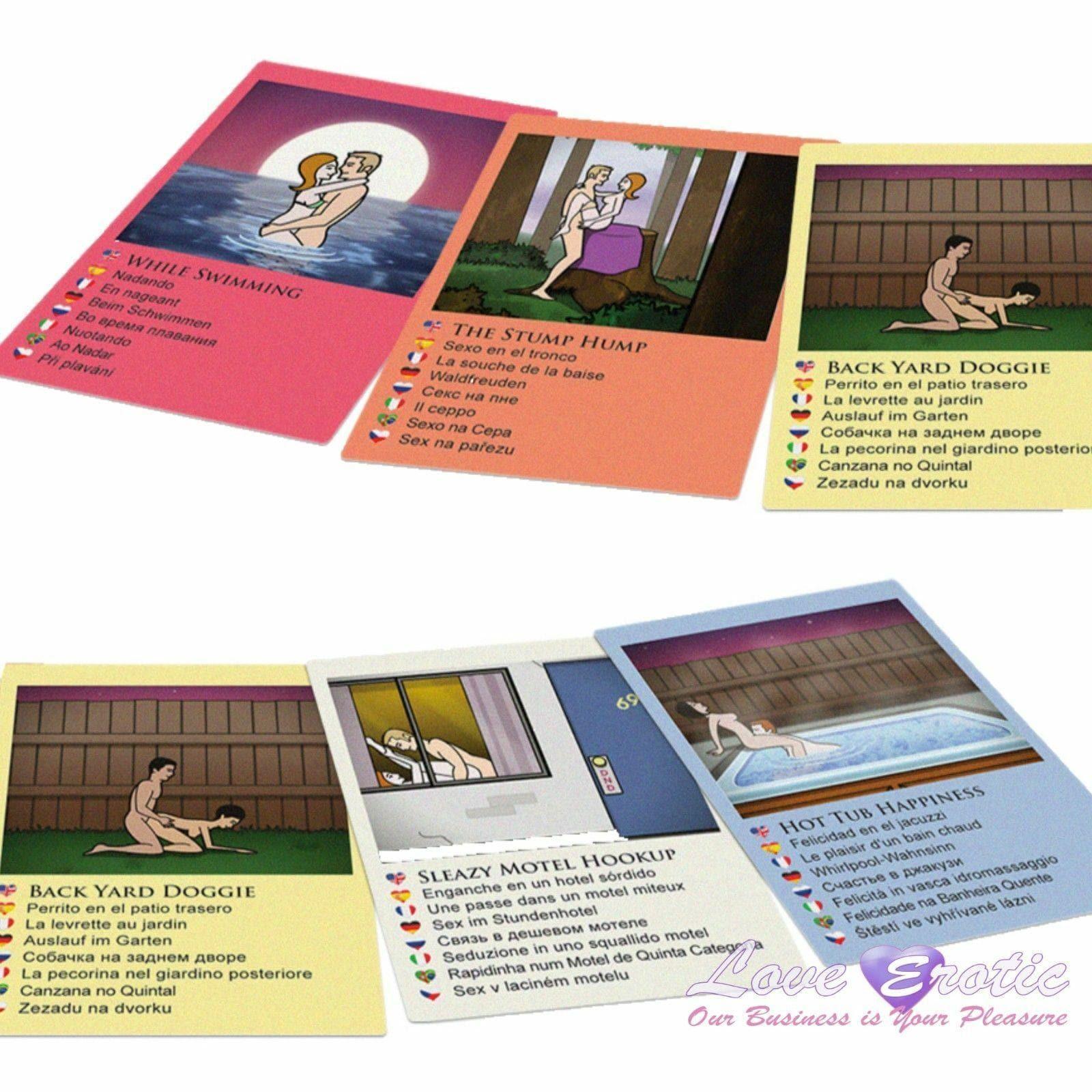 Couple's Adventurous Sex! Card Game - Romantic Blessings