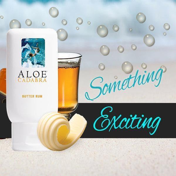 Aloe Cadabra Organic 2-in-1 Personal Lubricant & Vaginal Moisturizer Butter Rum 2.5 oz - Romantic Blessings