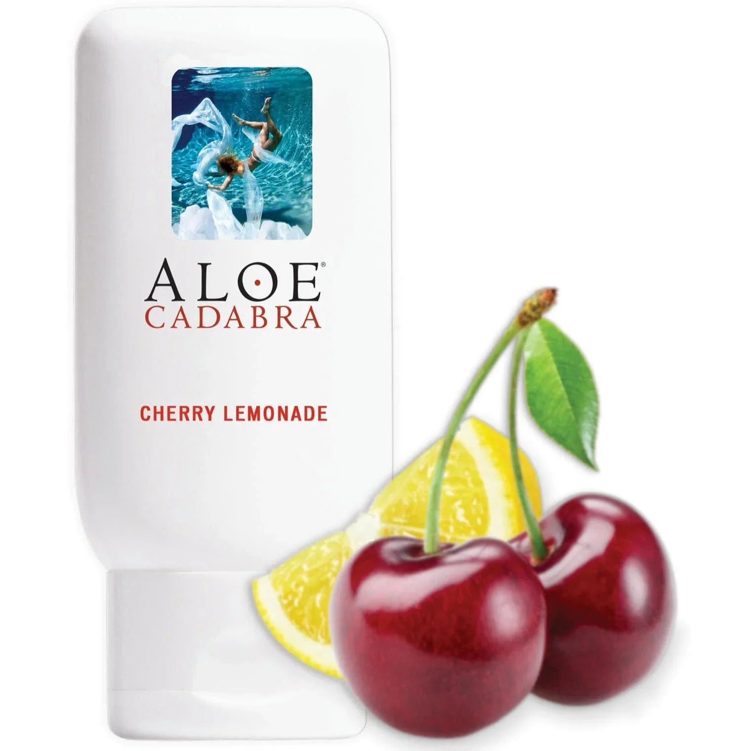 Aloe Cadabra Organic 2-in-1 Personal Lubricant & Vaginal Moisturizer Cherry Lemonade 2.5 oz - Romantic Blessings