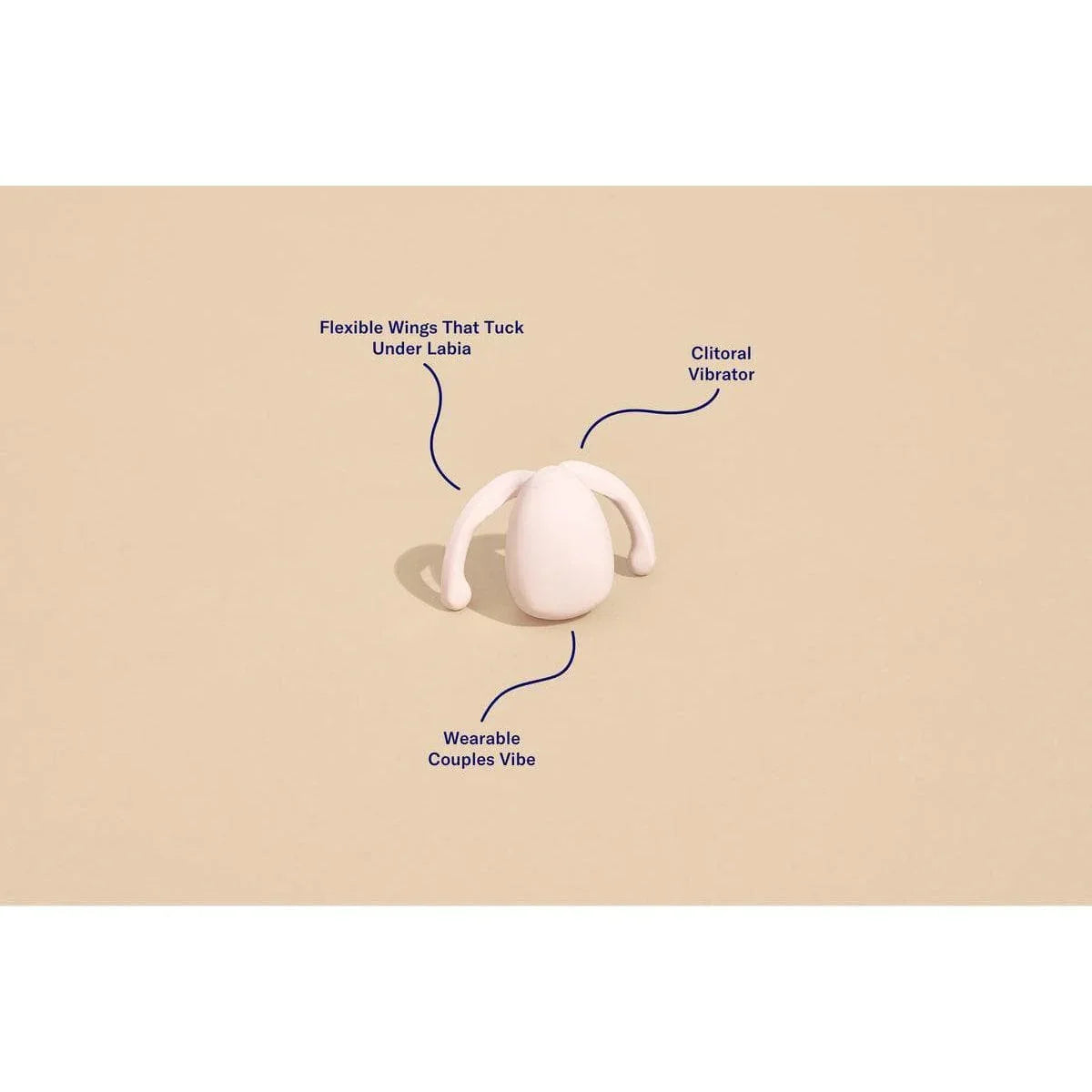 Eva Couples Hands Free Multi Speed Silicone Clitoral Vibrator with Lab - Romantic Blessings Eva Couples Hands Free Multi Speed Silicone Clitoral Vibrator with Lab - Romantic Blessings
