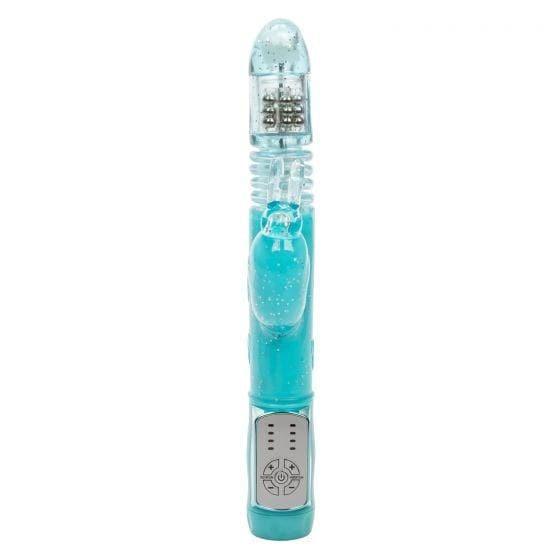 Dazzle Xtreme Thruster Beaded 12 Function Waterproof Rabbit Vibrator - Romantic Blessings