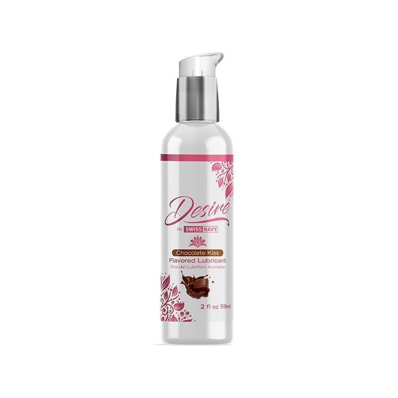 Desire Chocolate Kiss Flavored Lubricant 2 oz - Romantic Blessings
