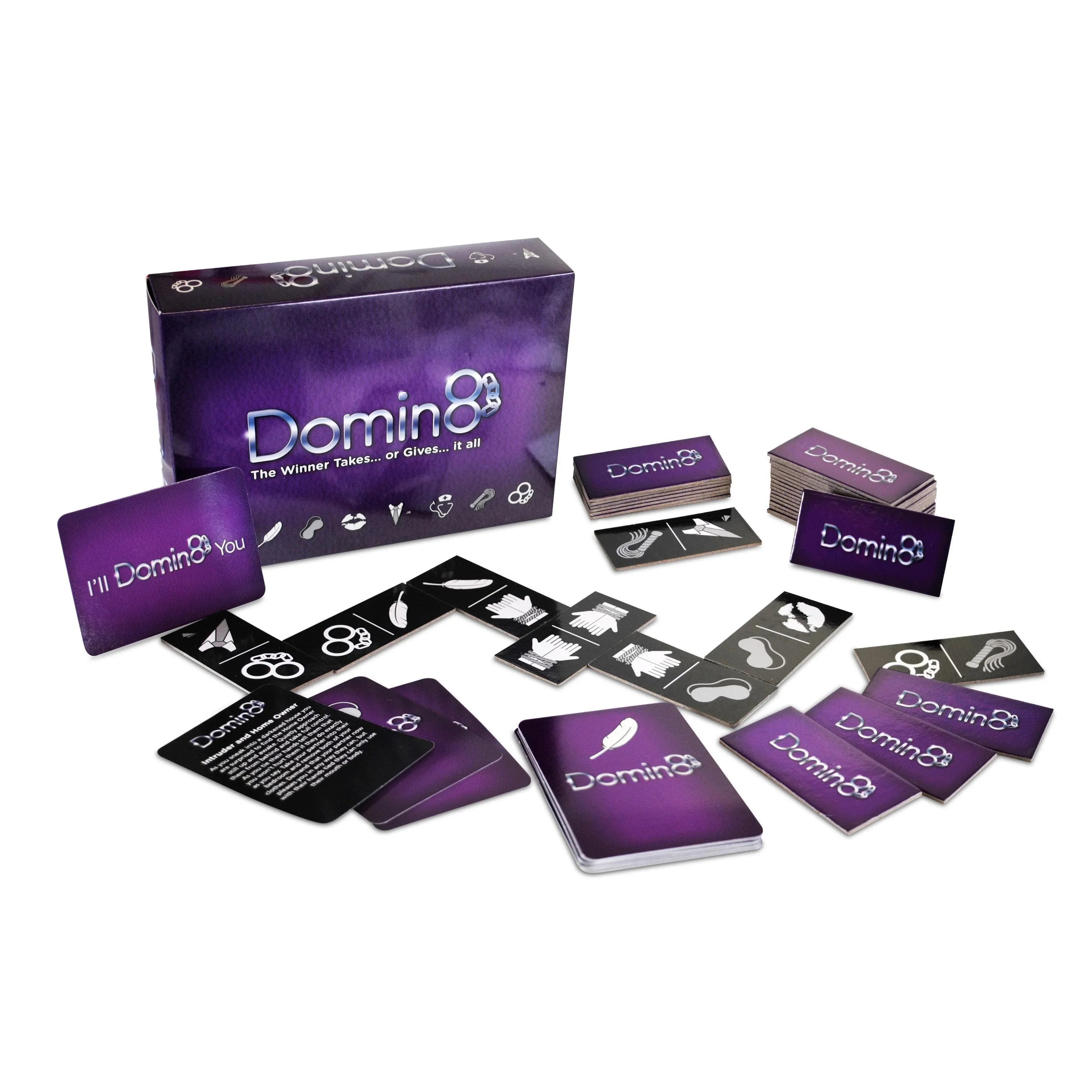 Domin8 Game Adult Foreplay and Sex Game for Couples - Romantic Blessings