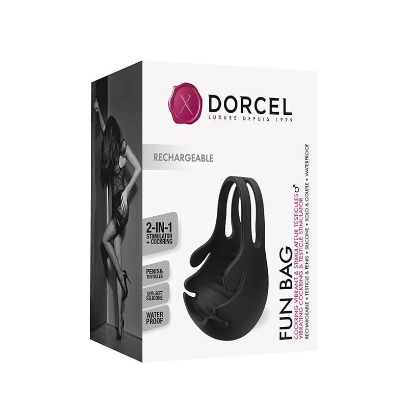 Dorcel Ball & Scrotum Fun Bag Vibrating Penis Ring - Romantic Blessings