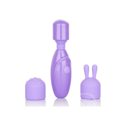 Dr. Laura Berman Intimate Basics Olivia USB Rechargeable Mini Massager With Attachments Set - Romantic Blessings