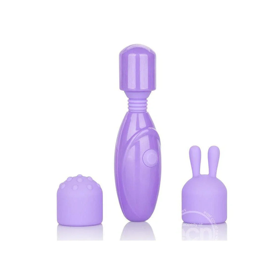 Dr. Laura Berman Intimate Basics Olivia USB Rechargeable Mini Massager With Attachments Set - Romantic Blessings