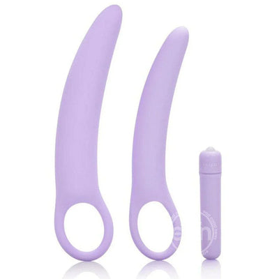 Dr. Laura Berman Isabelle Set of 2 Vibrating Silicone Kegel Exercise Dilators - Romantic Blessings