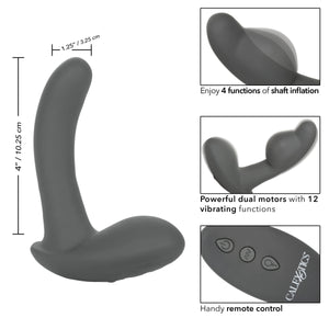 Eclipse Remote Control Inflatable Silicone Anal Probe - Romantic Blessings