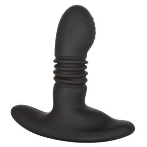 Eclipse Thrusting Rotator Probe Silicone Rechargeable Vibrating Butt Plug With Remote Control - Romantic Blessings