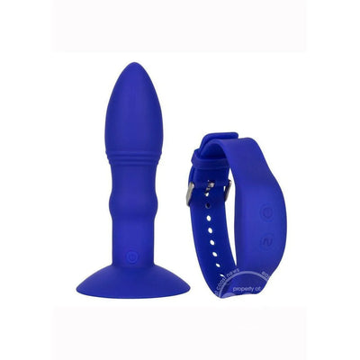Eclipse Wristband Remote Control Silicone Rechargeable Rimming Prostate Probe - Romantic Blessings