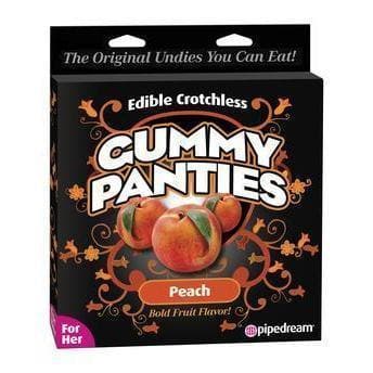 Edible Crotchless Gummy Panties Peach - Romantic Blessings