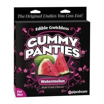 Edible Crotchless Gummy Panties Watermelon - Romantic Blessings