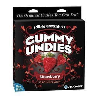 Edible Male Gummy Undies Strawberry - Romantic Blessings