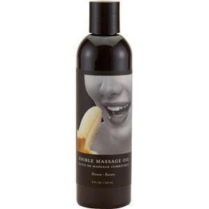 Edible Spa Quality Flavored Skin Nourishing Massage & Body Oil Banana - Romantic Blessings