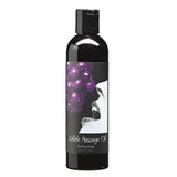 Edible Spa Quality Flavored Skin Nourishing Massage & Body Oil Grape - Romantic Blessings