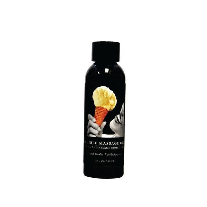 Edible Spa Quality Flavored Skin Nourishing Massage & Body Oil Vanilla - Romantic Blessings