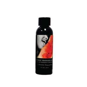 Edible Spa Quality Flavored Skin Nourishing Massage & Body Oil Watermelon - Romantic Blessings