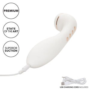 Empowered Smart Pleasure Idol Clitoral Stimulator with Suction and Vibration - Romantic Blessings