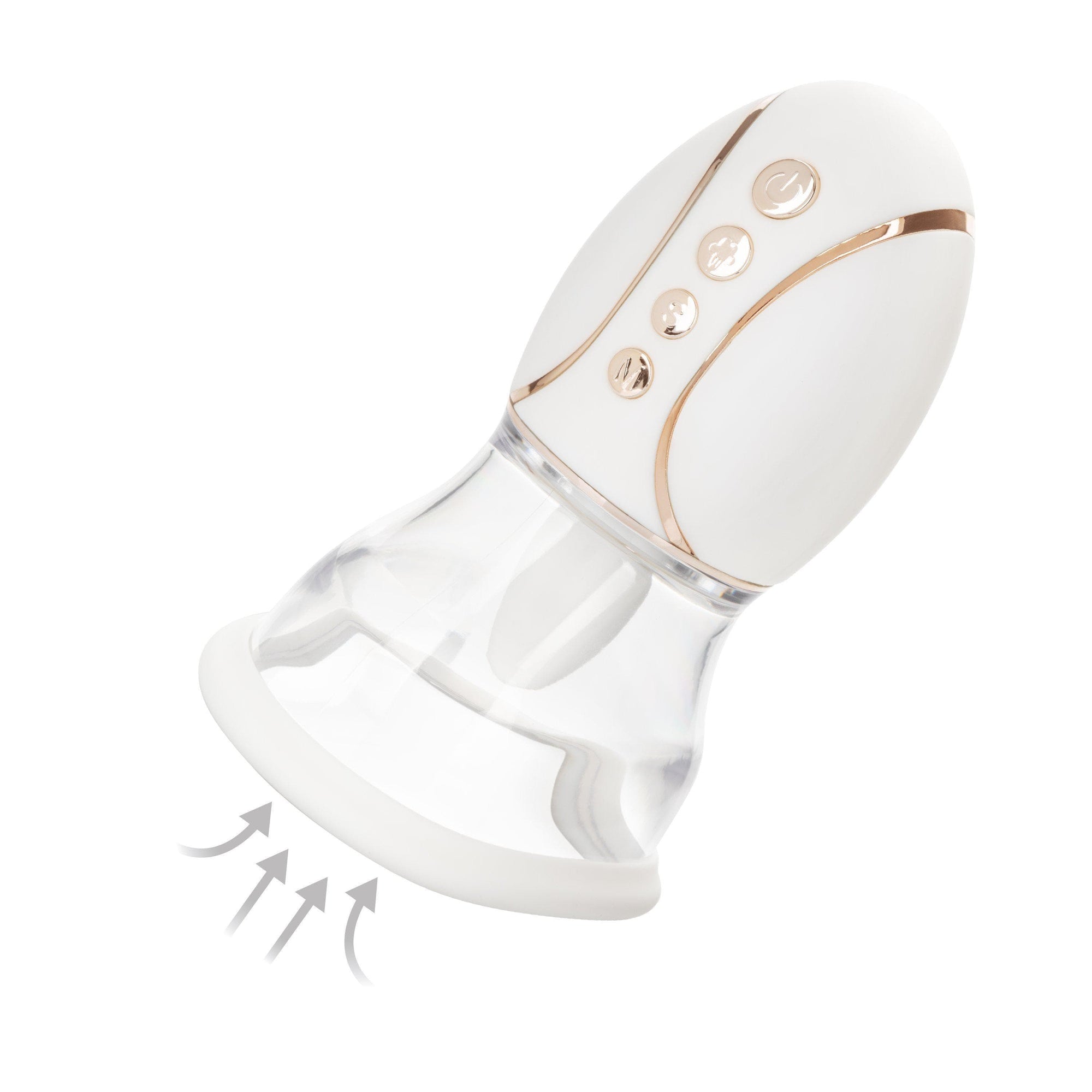 Empowered Smart Pleasure Queen Clitoral Stimulator with Suction and Flickering Tongue - Romantic Blessings
