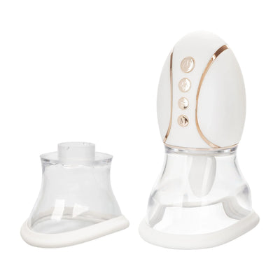 Empowered Smart Pleasure Queen Clitoral Stimulator with Suction and Flickering Tongue - Romantic Blessings