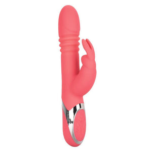 Enchanted Exciter Rechargeable Multifunction Thrusting and Rotating Rabbit Vibrator - Romantic Blessings